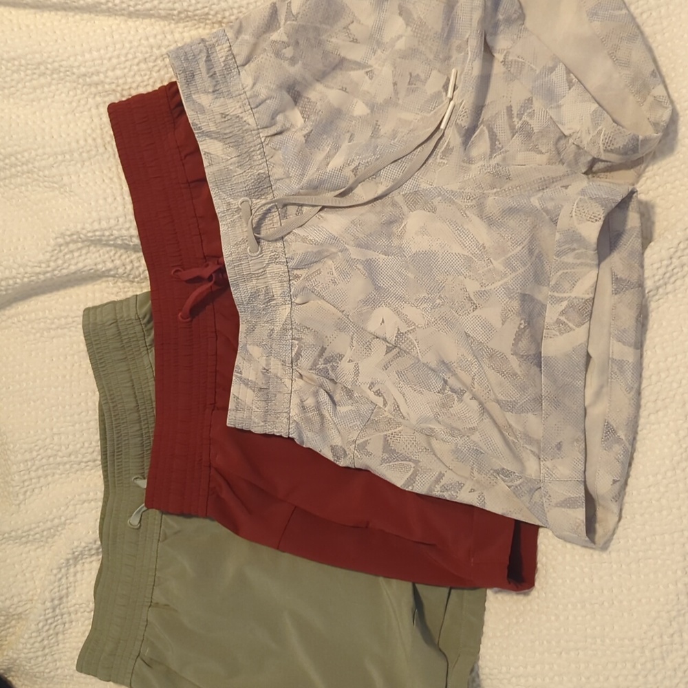Lululemon Spring Break Away Shorts (3 Pairs)